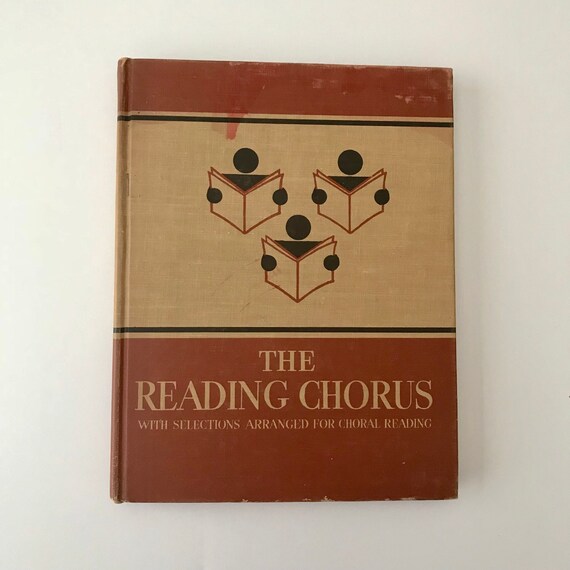 Vintage Reading Chorus Book the Reading Chorus Book With Etsy