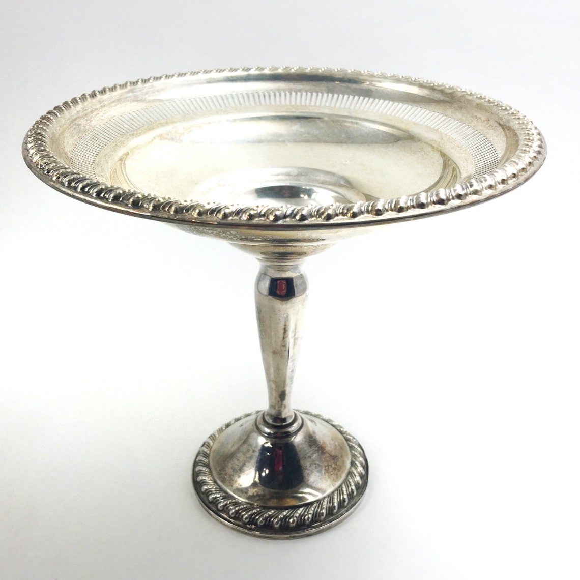 Rogers Sterling Compote Candy Dish Vintage Sterling Silver Etsy