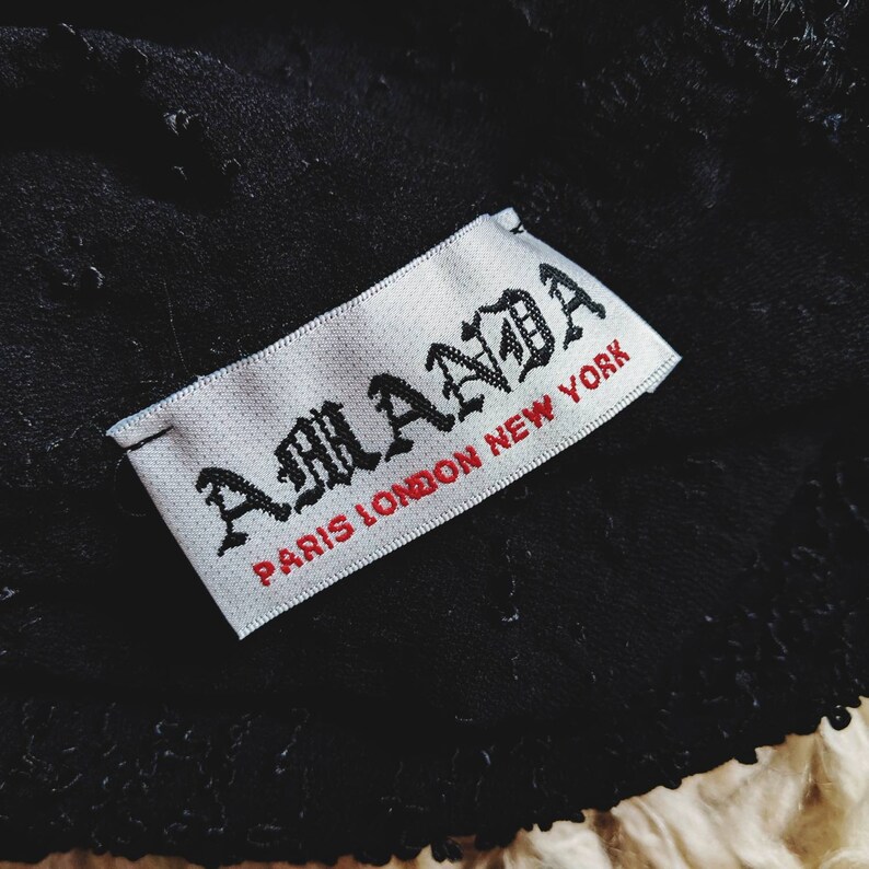 Black lace tee