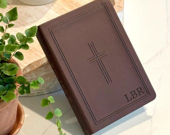 Personalized NLT Bible, Baptism Gift, Compact Pocket Bible Confirmation Gift, Custom Name Bible, Christian Religious Milestone Faith Gift
