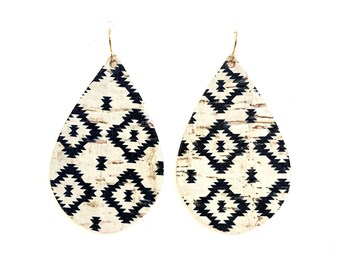 Aztec Tribe Print Guitar Pick Necklace Unique Custom Fashion Pet Card Keychain