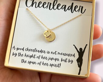 Collana Cheerleader In Oro Per Donne - Regalo Per Squadra, Allenatrici E Mamme - 3