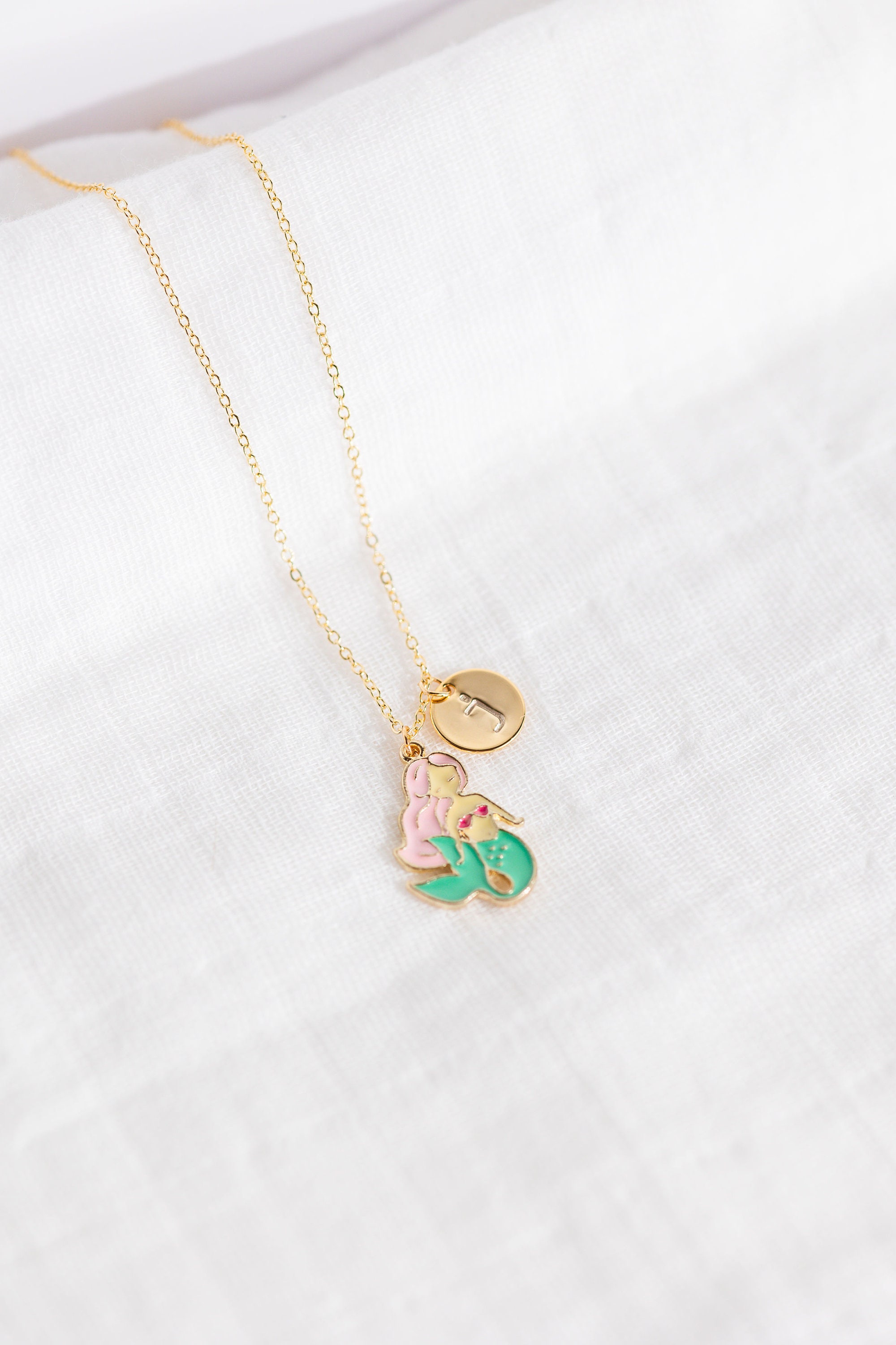 Collier Licorne TINGN Pour Filles - Chaîne Avec Pendentif Licorne Et Cœur, Cadeau Anniversaire Adolescentes