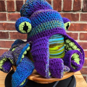 PATTERN Crochet Octopus Hat image 4