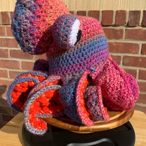 PATTERN Crochet Octopus Hat image 3