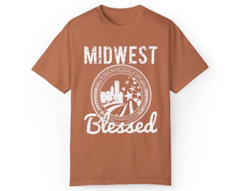 Midwest Blessed - Comfort Colors Unisex Garment-Dyed T-shirt