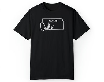 Kansas Grown Darlin' - Comfort Colors Unisex Garment-Dyed T-shirt