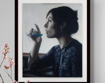 Chasing the Green Fairy - Limited Edition Giclée Print - The Absinthe Diaries Series