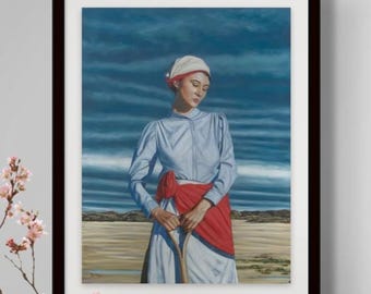 The Bait Digger - Limited Edition Giclée Print - Seacliff Heritage Series