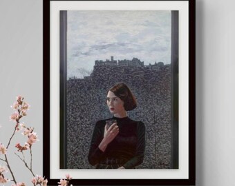 Scotch on the Rocks - Limited Edition Giclée Print - Aspects of Edinburgh Series