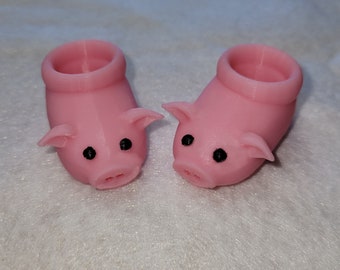 Zapatillas de cerdito gnomo