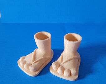 Gnome Foot With Flip Flop - READY TO PAINT