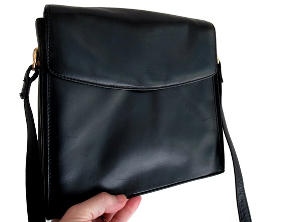 Real Leather Boxy Crossbody Bag Vintage C\u0026A Adjustable Strap | Etsy  Australia