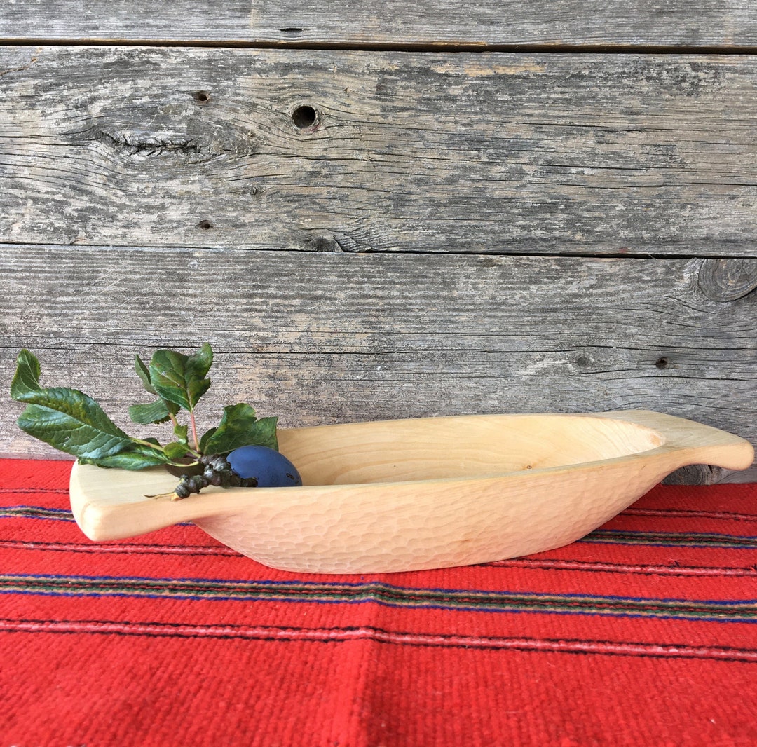 Wood Serving Platter With Handles Etsy