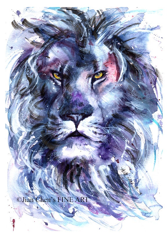 colorful paintings jesus  1000+ images about Aslan the Great Lion