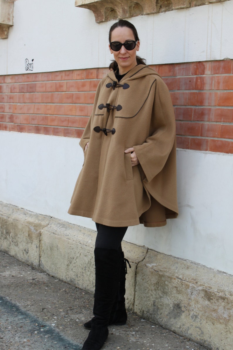 Norella Cape Coat Camel