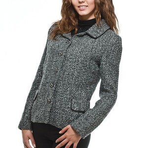 Classic Women&#39;s Tweed Jacket , Office Jacket , Smart Womens Jacket by VIEMA - V00300