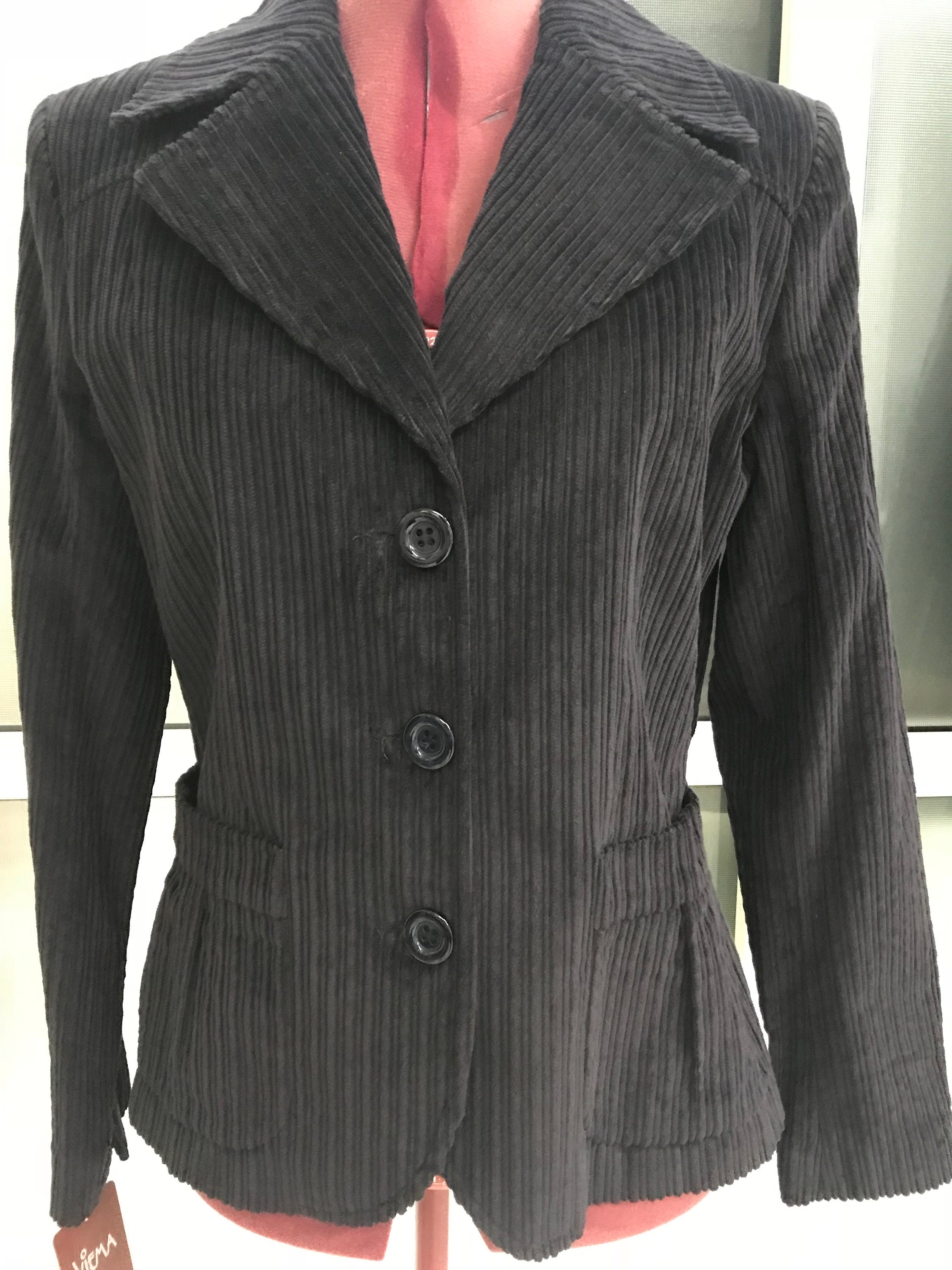 Women's Fitted Corduroy Jacket by VIEMA V01050 Etsy UK