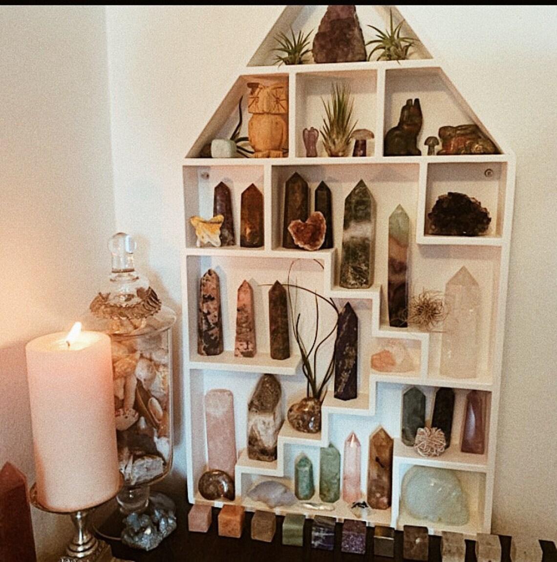 Dollhouse House Shaped Shelf Wooden House Shelf Kids Shelf. Etsy