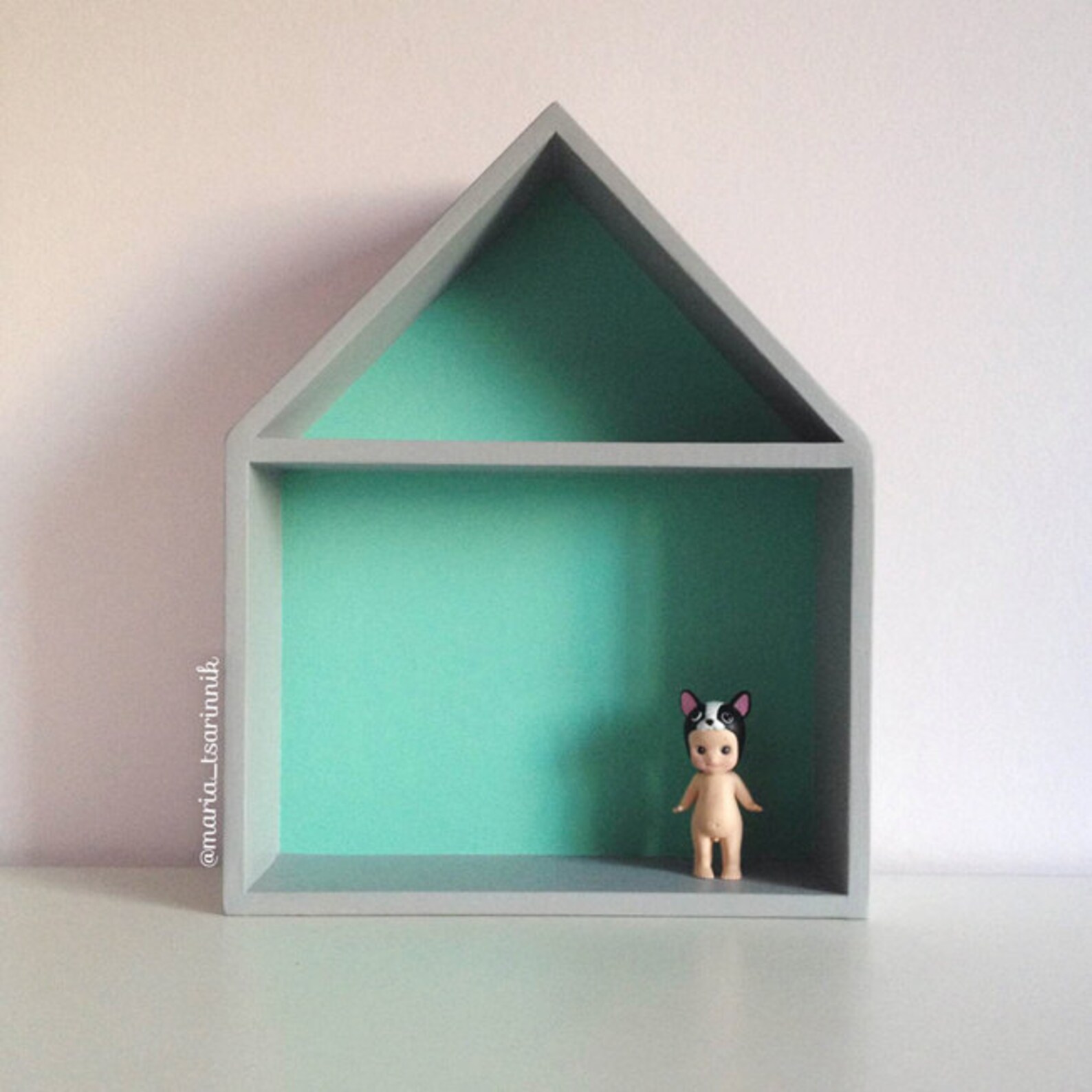 House Shaped Shelf Wooden House Shelf Kids Shelf. House Etsy