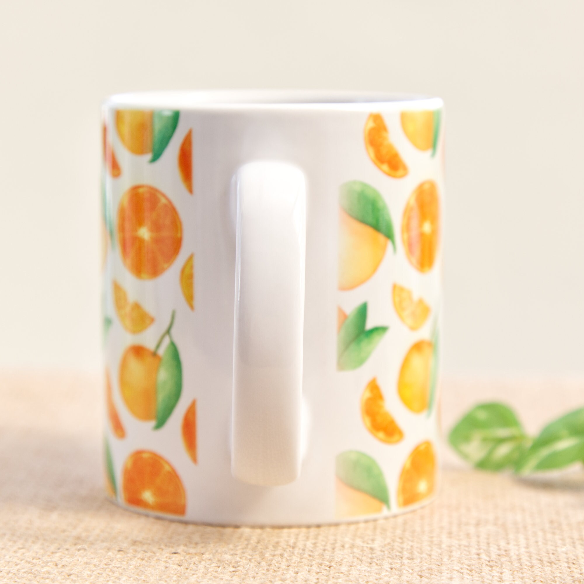 Orange Citrus Fruit Drinks Mug Orange Mug Citrus Mug Fruit Mug Etsy