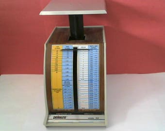 PELOUZE Evanston, IL Vintage POSTAL Scale - Model X2 - 1991