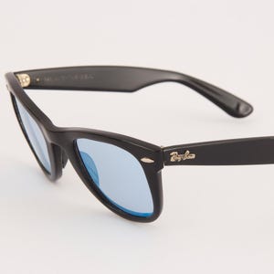 RAY BAN WAYFARER - Vintage Sunglasses - Blue Mirror lenses