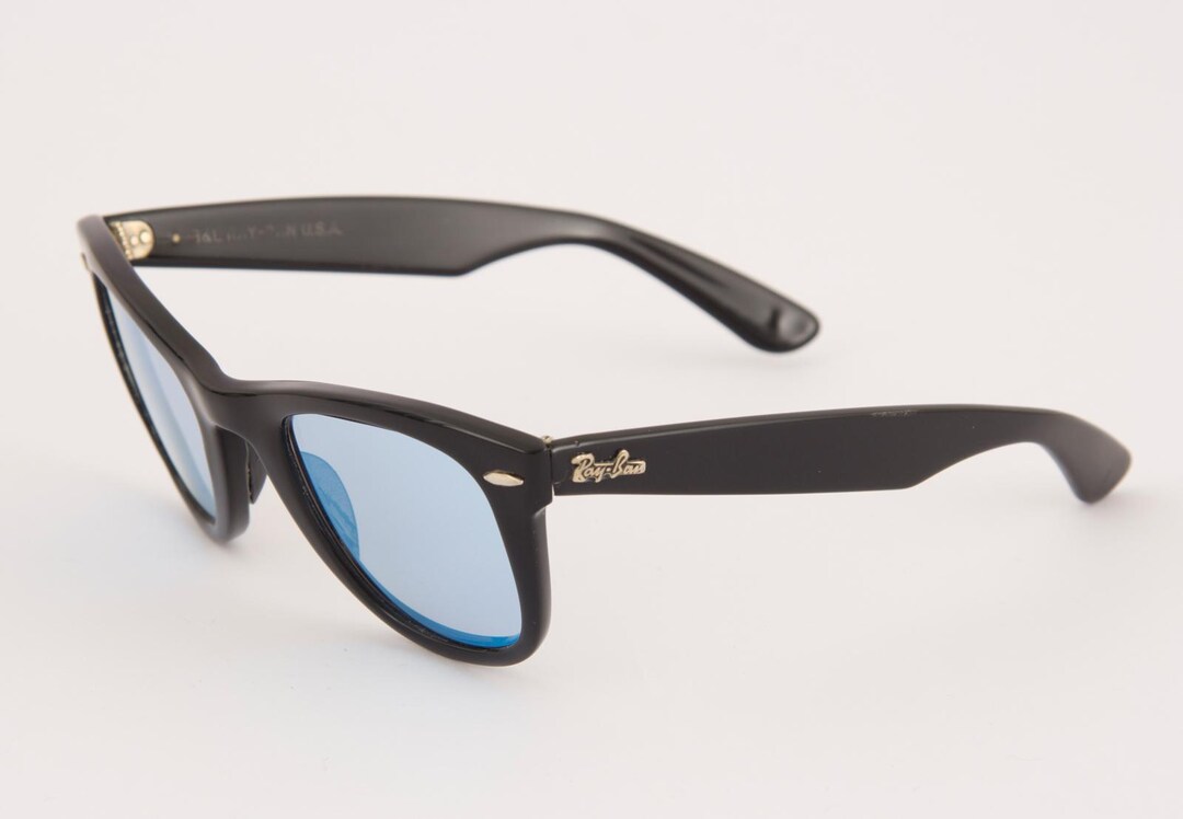 Vintage Ray-ban Wayfarer Sunglasses | 1980s B&L USA | Black