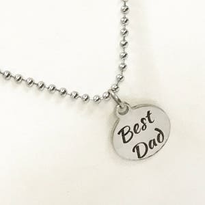 Dad Gift, Best Dad Necklace, Gift For Dad, Dad Jewelry, Dad Gift, Gift From Kids, Best Dad Gifts, Gift From Children