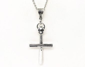 Softball Player Gift Softball Bat Cross 