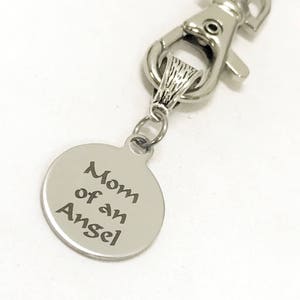 Miscarriage Gifts, Mom Of An Angel Keychain, Angel Baby Gifts, Miscarriage Memorial, Miscarriage Sympathy Gifts, Angel Mom Gifts, Child Loss