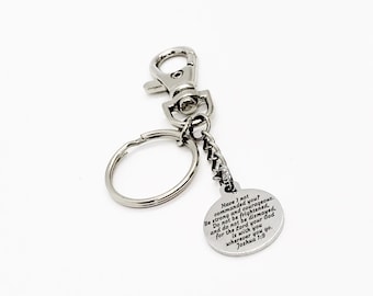 Scripture Gifts, Be Strong And Courageous Keychain, Joshua 1 9, Scripture Quote, Scripture Charm, Faith Gifts, Faith Quotes, Christian Gift
