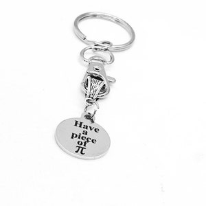 Tener un pedazo de llavero Pi, letra griega Pi, amante de las matemáticas, estudiante de matemáticas, matemático, regalo de profesor de matemáticas, estudiante universitario de matemáticas, especialización en matemáticas