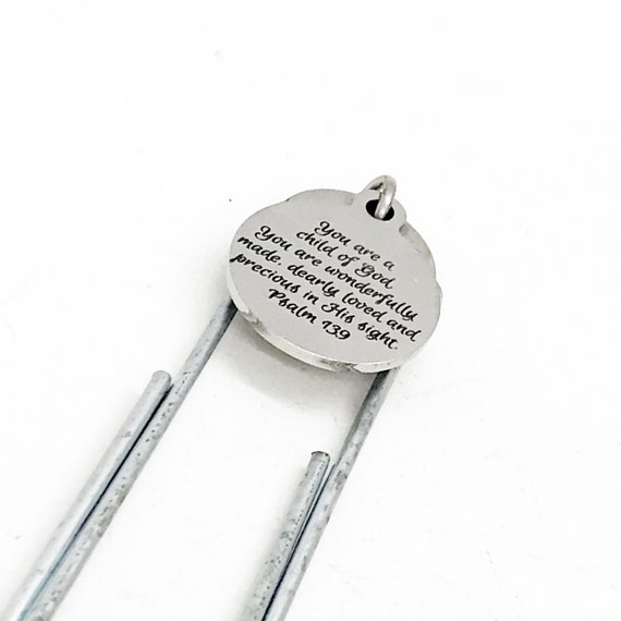 Faith Quote, You Are A Child Of God Bookmark, Graduation Gift, Psalm 139, You Are Wonderfully Made, Daughter Gift, Scripture Gifts