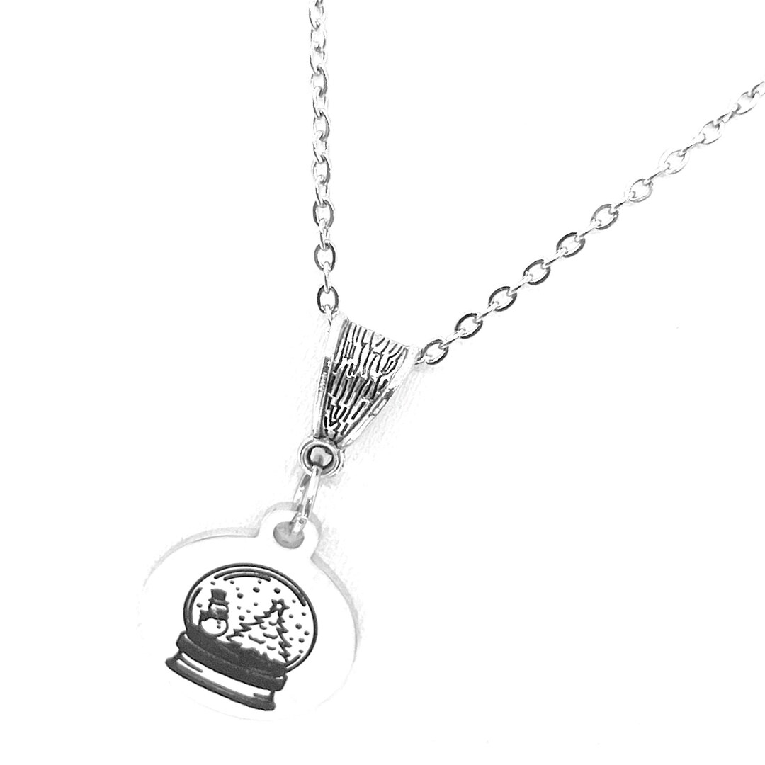 Snow Globe Necklace Snow Globe Collector Gift Wife Gift Etsy