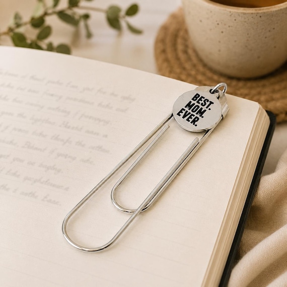 Best Mom Ever Paperclip Bookmark