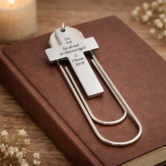 God Is With You Cross Bookmark