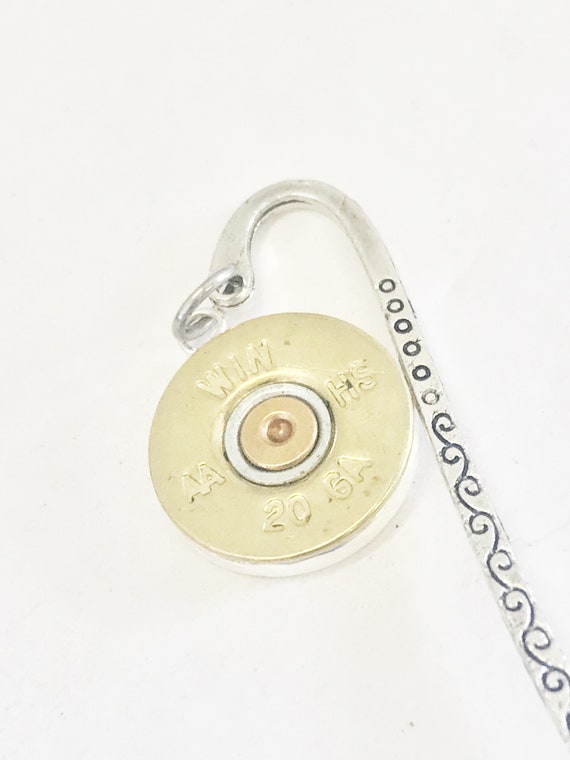 Bookmark Gift, Shotgun Shell Bookmark, Shoot For The Stars Gift, Planner Bookmark, Planner Charm, Reader Gift, Graduation Success Gift