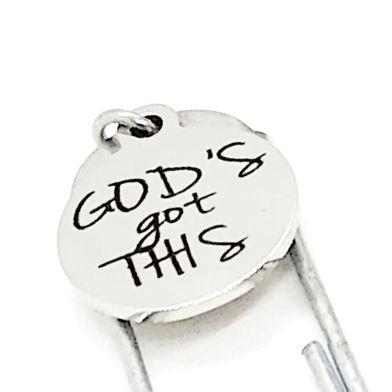 Bookmark Gift, God’s God This Bookmark, Christian Encouragement Bookmark, Encouragement Gift, Planner Bookmark, Christian Motivation Gift