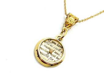Collar con colgante de semilla de mostaza, colgante de las Escrituras con semilla de mostaza, Mateo 17:20, collar cristiano, collar de fe, regalo de fe con semilla de mostaza