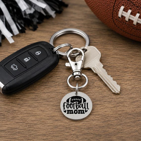 Football Mom Clip On Charm