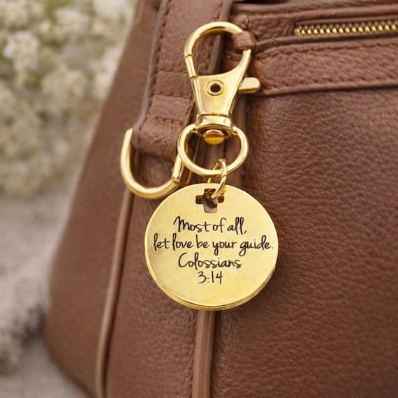 Let Love Be Your Guide Gold-Plated Clip On Charm