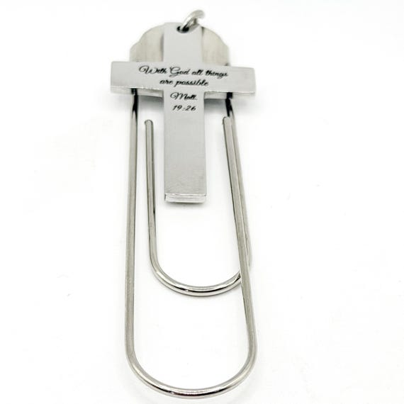 With God All Things Are Possible Bookmark