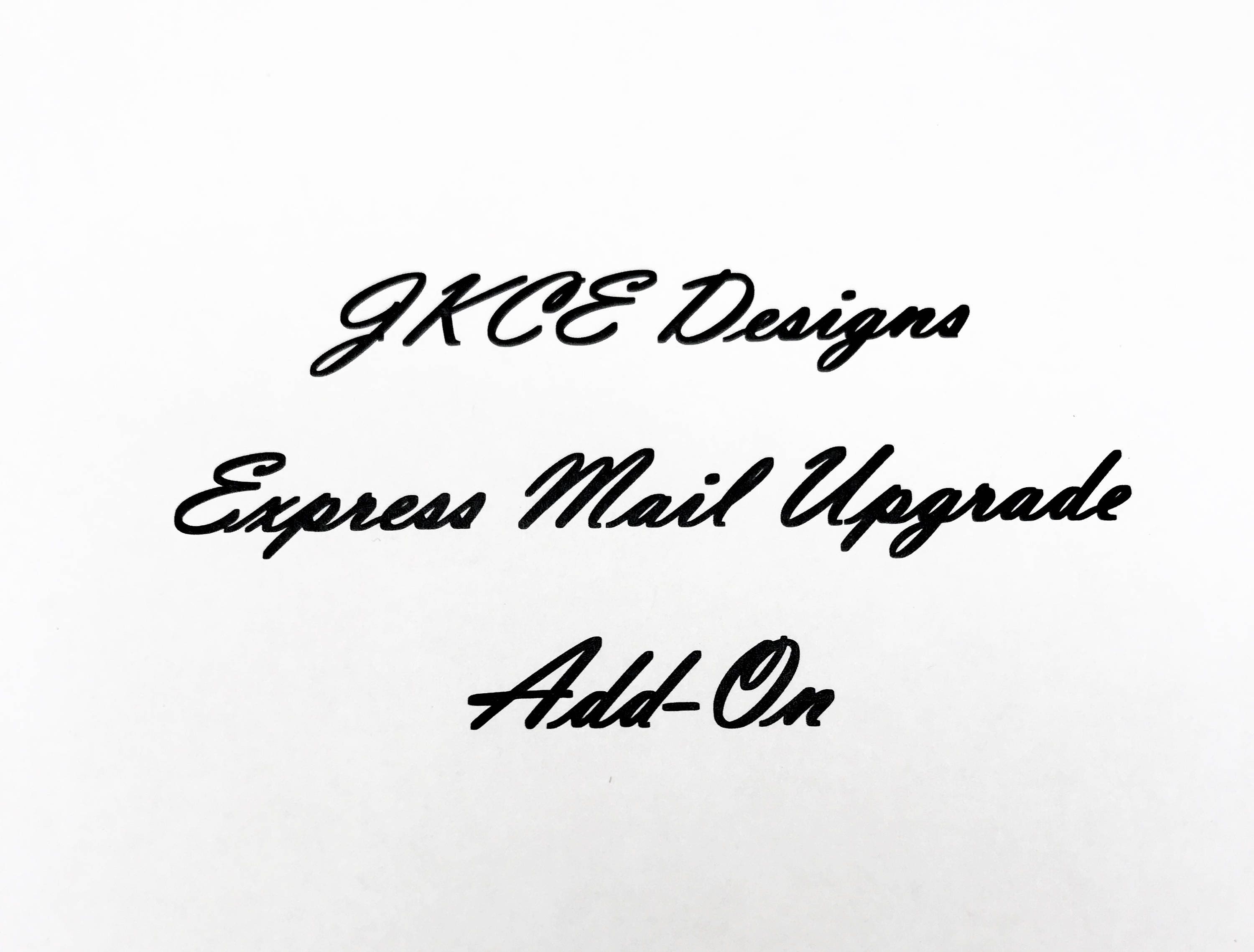 USPS Express Mail Shipping Addon Etsy