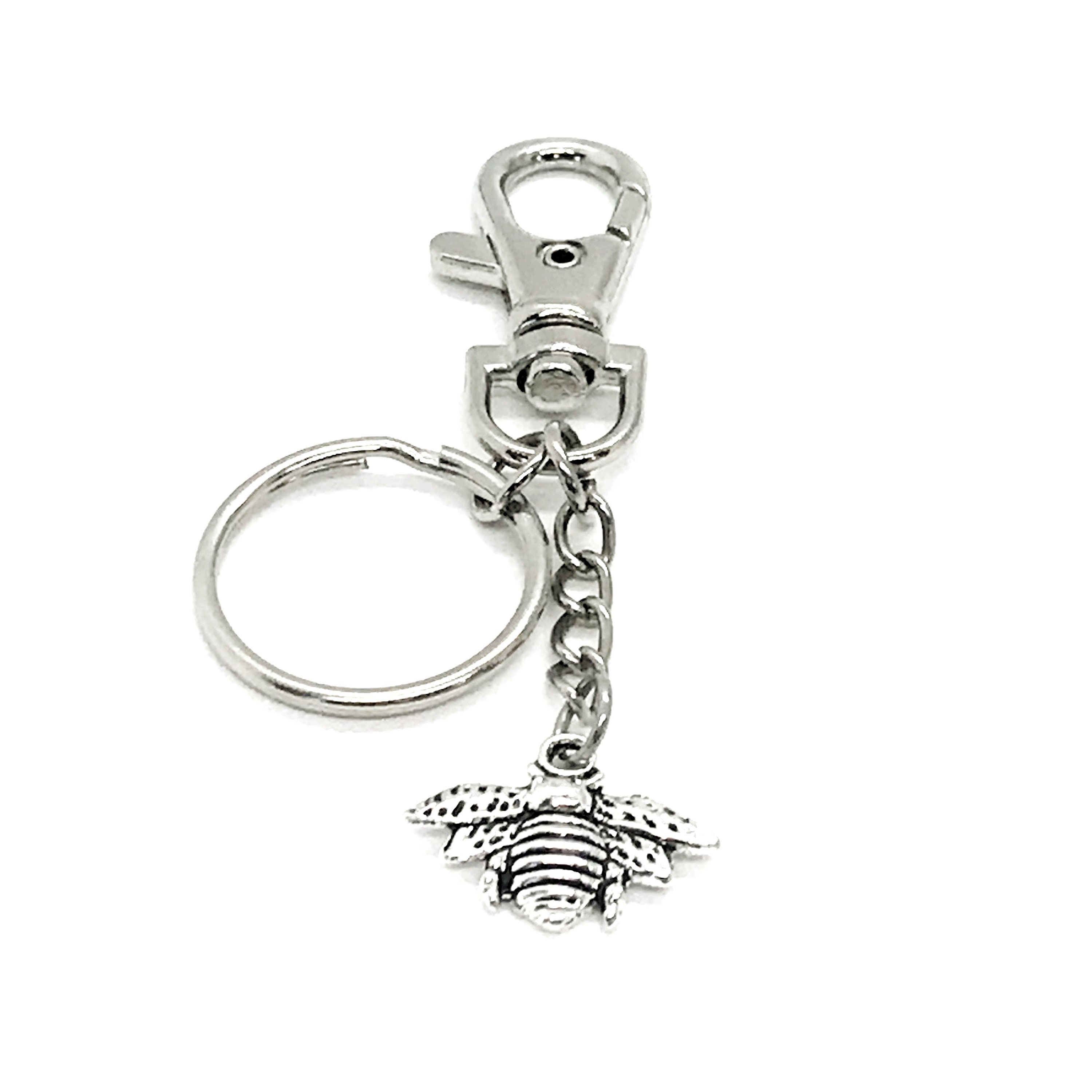 Bee Keychain Bee Charm Keychain Encouragement Gift Etsy Ireland