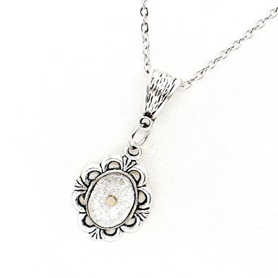 Mustard Seed Pendant Necklace, Mustard Seed Jewelry, Christian Necklace, Faith Necklace, Mustard Seed Gift, Mustard Seed Faith, Christian