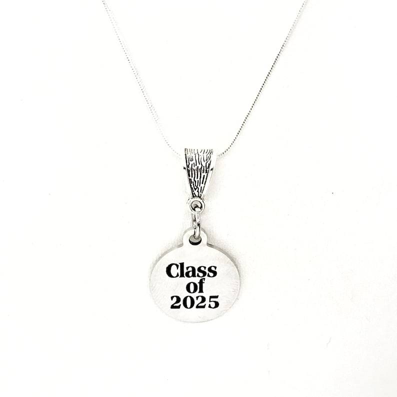 Graduation Year Gift Class Of 2025 Necklace Daughter Gift Etsy