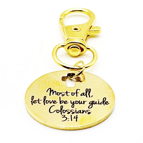 Let Love Be Your Guide Gold-Plated Clip On Charm