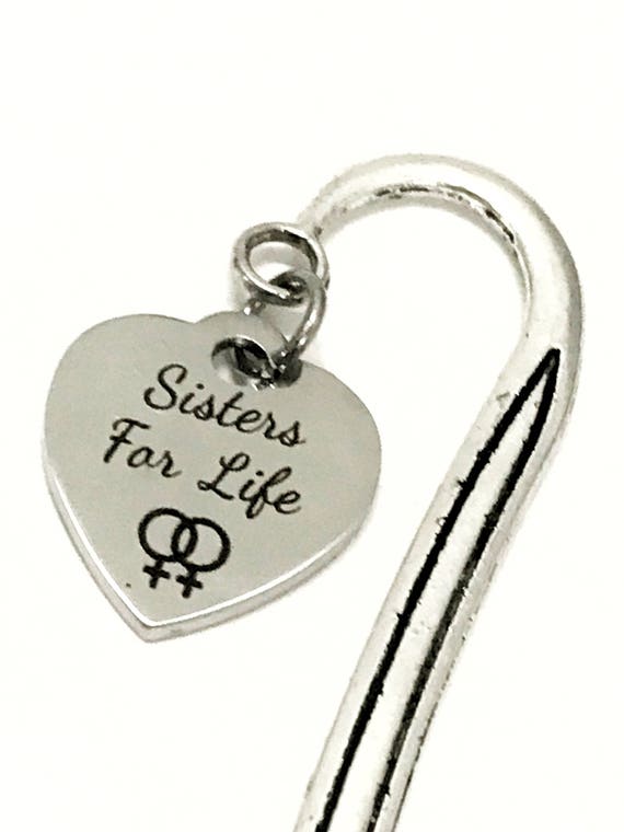 Sisters Gift, Sisters For Life Bookmark, Planner Bookmark, Sisters Valentine Gift, Sisters In Heart, Best Friend Sisters, Planner Accesories