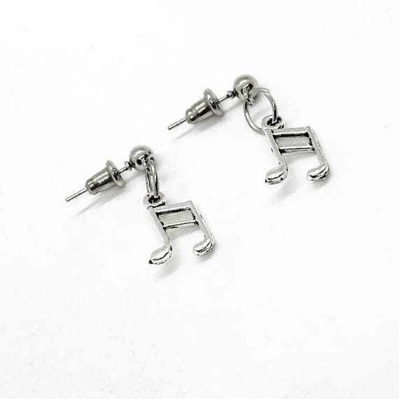 Music Notes Earrings, Musician Gift, Piano Player, Music Lover, Band Geek, Band Member, Gift For Her, Daughter Gift, Singer, Friend Gift